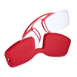 Mini gafas de lectura NRC44 rojo